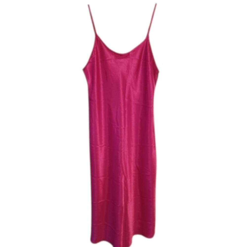 Satin Maxi Slip Dress